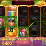 live slots bonus live slots bonus