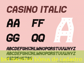 bet nacional bônus de cadastro